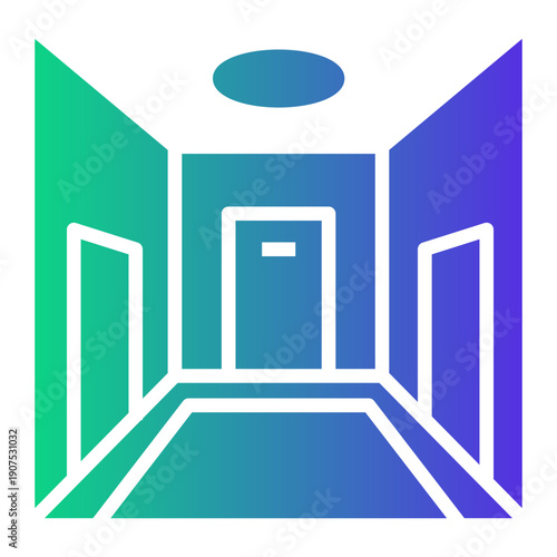 apartment Gradient icon