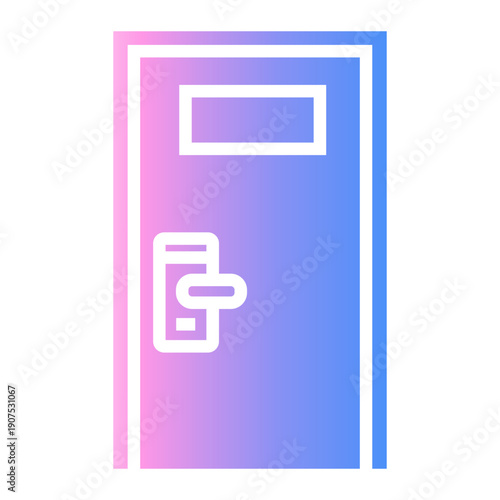 apartment Gradient icon