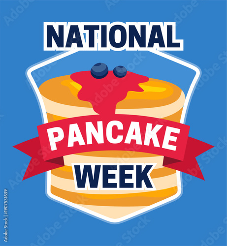 National Pancake Week with delicious and tasty pancakes