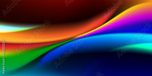 Abstract art of mixed colors tone. Background landscape and line colors. Set of cards and posters.