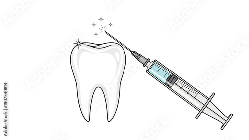 Dental Syringe Tooth Injection 3.