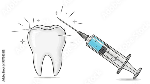 Dental Syringe Tooth Injection 1.