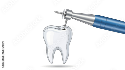 Dental Tooth Model Implant.