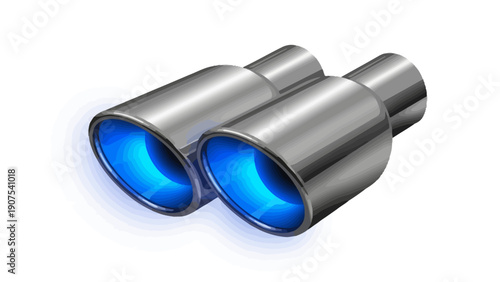 Exhaust Pipe Muffler Tips.