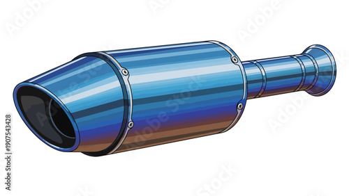 Muffler Exhaust Pipe System.