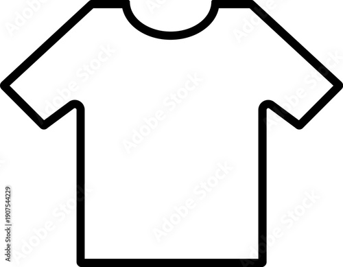 short sleeve t-shirt icon