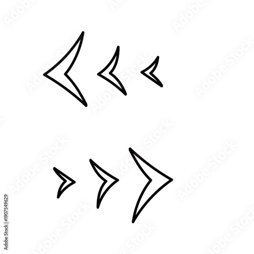 Simple arrow icon　arrow
