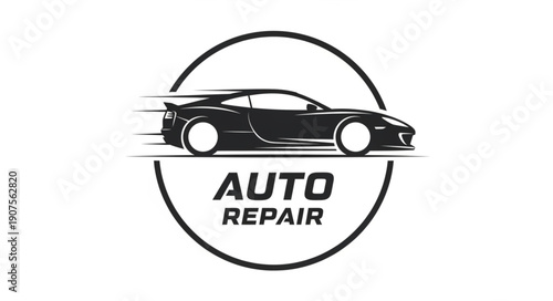 Auto Repair Logo Design Element.