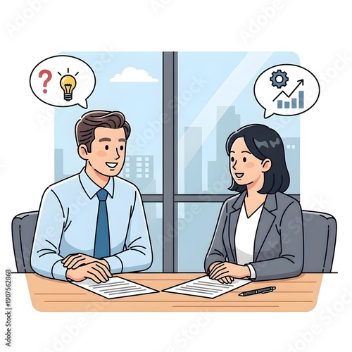 business people in office