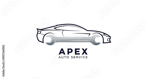 Apex Auto Event Sports Car Logo.