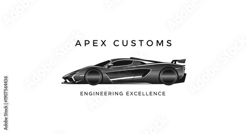 Apex Customs Futuristic Spacecraft Design.