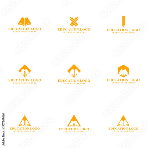 education design logo,icon,symbol,generic book logo,illustration,university,school,success,tech,study,student,linear,template,outline,company,marketing,brand,internet