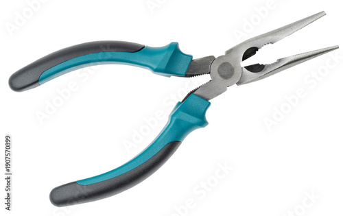 Фотография Needle or Long nose Pliers with ergonomic handles for precision work