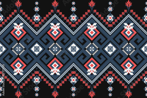 Geometric patterns, with their distinct abstract characteristics, are ideal for use as modern and repetitive backgrounds, and in textile design.