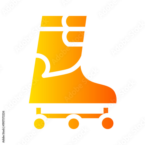 skate gradient icon