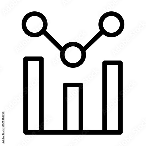 statistic line icon