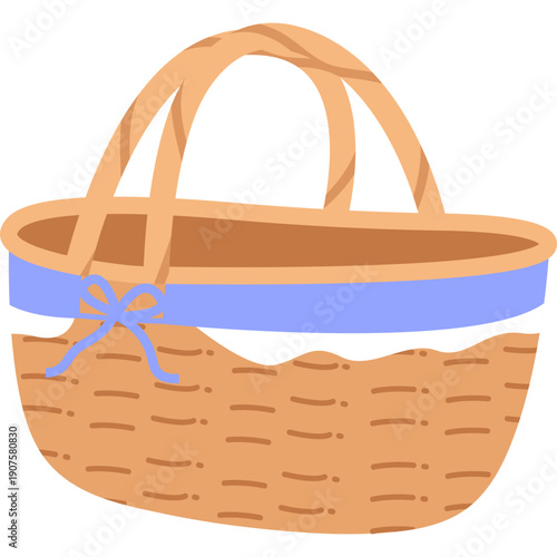 Picnic Basket Illustration