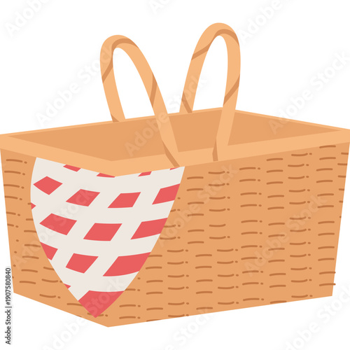Picnic Basket Illustration