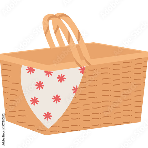 Picnic Basket Illustration