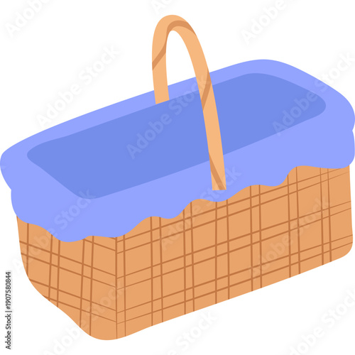 Picnic Basket Illustration