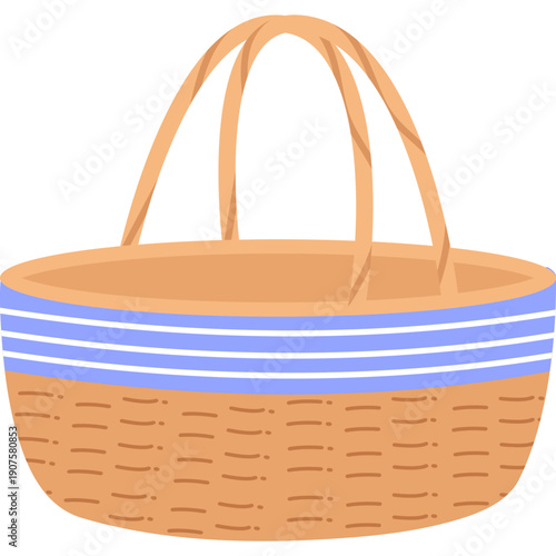 Picnic Basket Illustration