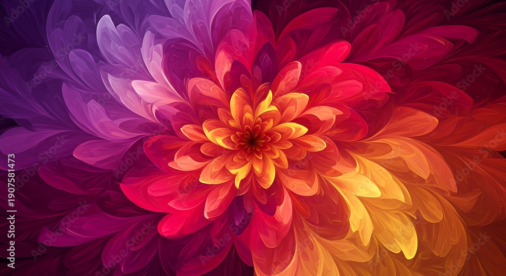 Obraz premium Crimson Bloom