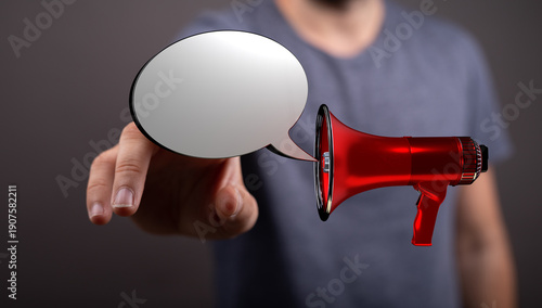 Conceptual image of a perso...