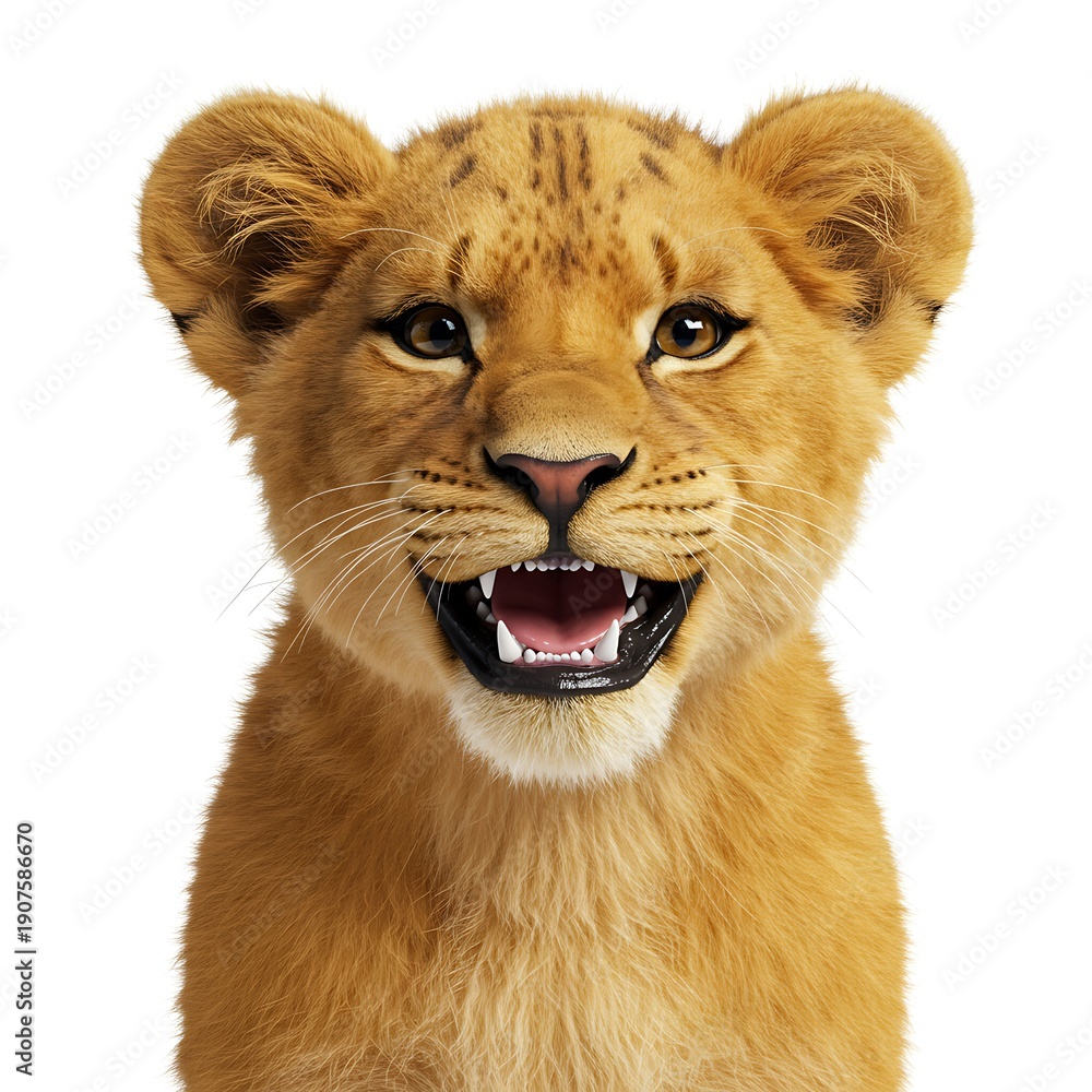 Obraz premium Little Lion's Roar