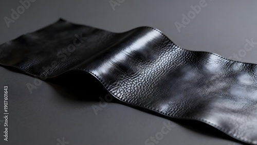 BlackLeatherMaterialCloseUp