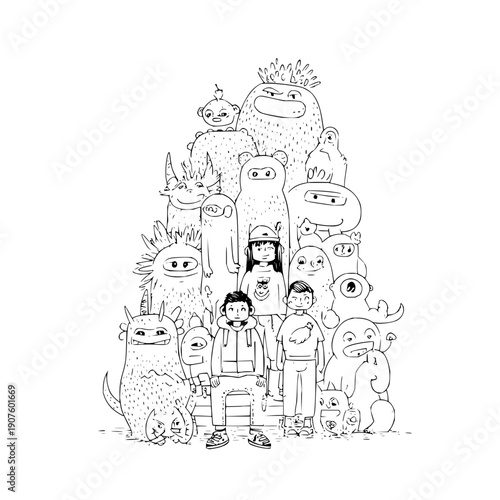 Conceptual Minimalist Black Background with Deep Shadows and Ample Copy Space for Design Projects and Text Overlay