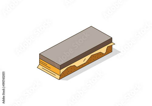 A stack of books viewed from a slight angle on a plain surface