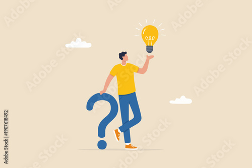 New idea and question mark