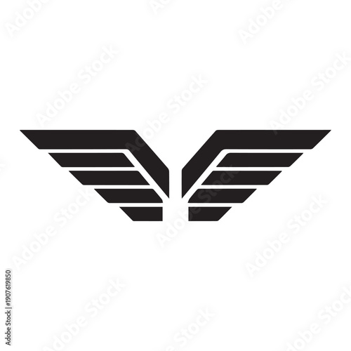 Angel Wings Symbol Logo Design