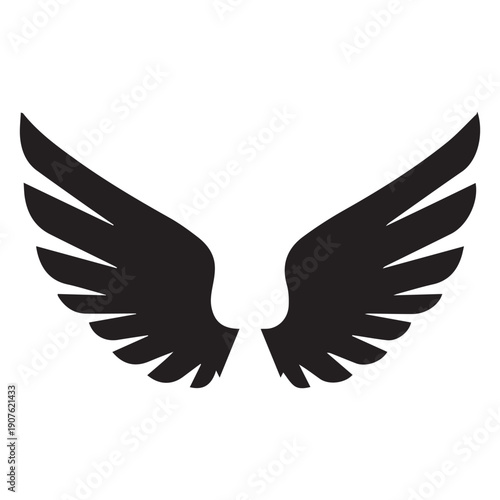 Angel Wings Symbol Logo Design