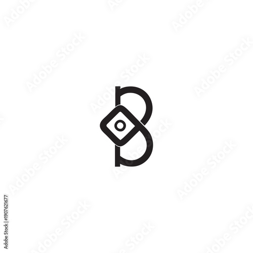 Letter B and O logo 