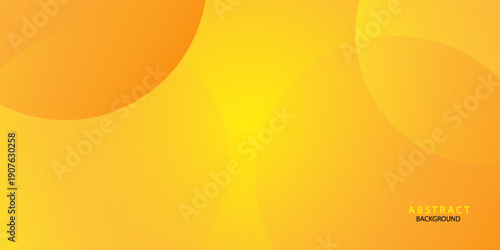 Yellow color background abstract art vector