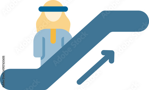 Escalator and moving staircase