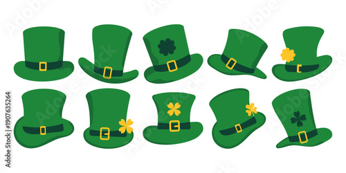 St Patricks Day Hat Illustration