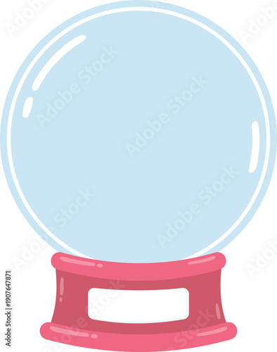 Simple Decorative Snow Globe