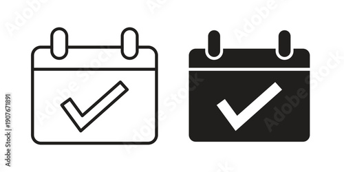 Reservation icons for web developers and designers,