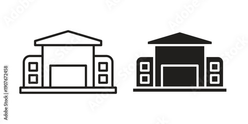 Showroom icons for web developers and designers,
