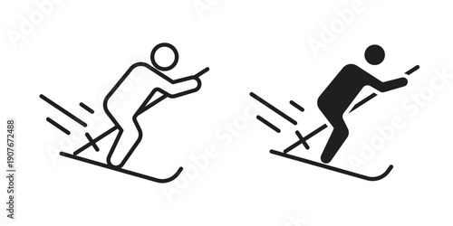 Skii icons for web developers and designers,