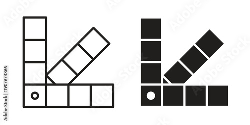 Swatches icons for web developers and designers,