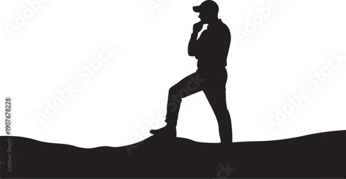 Black wavy lines on a white background illustration design