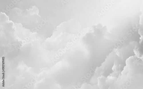 Threatening dark clouds covering the sky. 