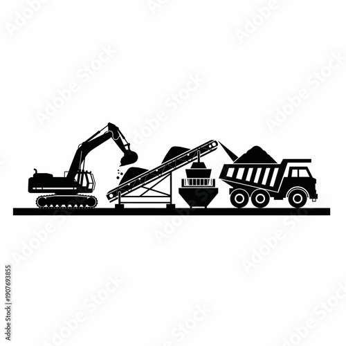 Industrial workers using AI technology for regulated industry validation.