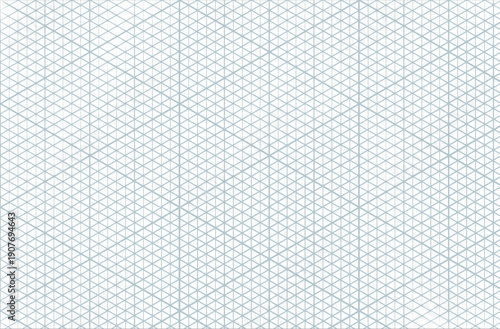Clean Isometric Grid Texture on White Background for Architectural Design