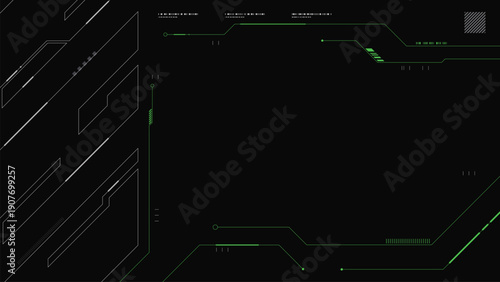 Abstract technology retro background with cyberpunk style design