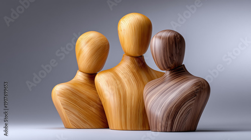 Set of Wooden Artist's Mann...
