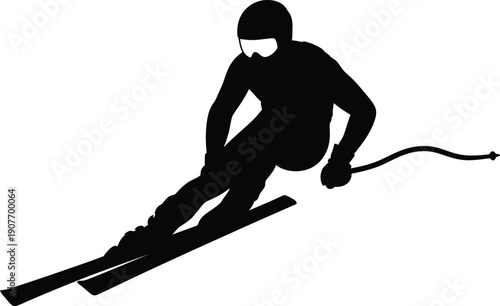 Black silhouette illustration of a girl jumping with a skateboard in a sporty action pose